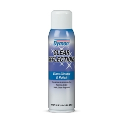 Dymon® 38520 CLEAR REFLECTIONS® Glass Cleaner, 20 oz Aerosol Can, Neutral Odor/Scent, Clear, Liquid Form