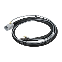 Dynabrade® 31927 Hose Assembly With Air Line, 10 ft L Hose, For Use With 2 in Conductive Coaxial Central Vacuum System