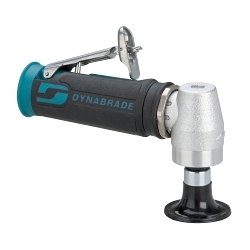 Dynabrade® 47821 Geared Disc Sander, 2 in Dia Disc, 1/4-20 Male Arbor/Shank, 0.4 hp, 25 scfm Air Flow, 90 psi