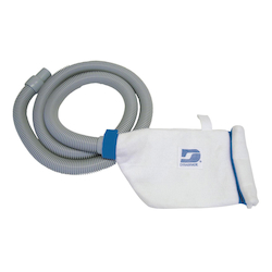 Dynabrade® 50617 Portable Self-Contained Dust Collection System, For Use With Dynorbital-Spirit™ 59023 and 59008 Air Powered Random Orbital Sanders, 6 ft L x 1 in Dia Hose