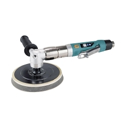 Dynabrade® 51391 2-Hand Rotary Buffer, 8 in Dia Pad, 5/8-11 Male Arbor/Shank, 1 hp, 42 scfm Air Flow, 90 psi