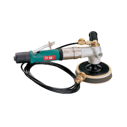 Dynabrade® 51474 Basic Wet Rotary Sander, 5 to 8 in Pad, 0.7 hp, 43 scfm Air Flow, 90 psi