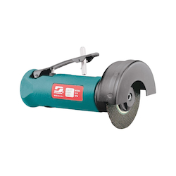 Dynabrade® 52434 Straight Line Cut-Off Wheel Tool, 3 in Dia Wheel, 20000 rpm Speed, 27 cfm Air Flow, 90 psi