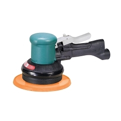 Dynabrade® 58442 Non-Vacuum Two-Hand Gear Driven Sander, 6 in, 23 scfm Air Flow, 90 psi, 900 rpm Speed Setting
