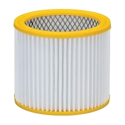 Dynabrade® 61122 Cleanstream Abrasive-Resistant HEPA Cartridge Filter, 0.3 um, For Use With Dynabrade® MINI VAC® PACK Vacuum