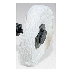 Dynabrade® 90024 Buffing Wheel, 4 in Dia x 1/2 in THK, 3/4 in Center Hole