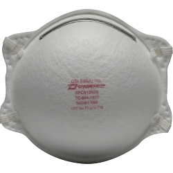 Dynamicâ„¢ 270-RPD513N95 Economy Disposable Respirator, Universal, 0.3 um Filter, Resists: Dust/Fumes/Mists
