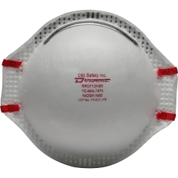 Dynamic™ 270-RPD713N95 Latex-Free Disposable Half Mask Respirator, Universal