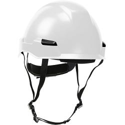 Dynamic™ 280-HP141R-15 280-HP141R Industrial Climbing Hard Hat, ABS/Polycarbonate, 4-Point Nylon Suspension, ANSI Electrical Class Rating: Class E, ANSI Impact Rating: Type I, Wheel Ratchet Adjustment