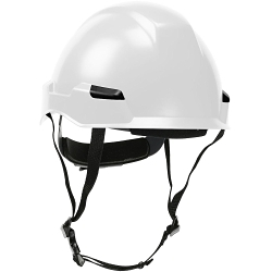 Dynamic™ 280-HP142RM-01 280-HP142RM Industrial Climbing Hard Hat, ABS/Polycarbonate, 4-Point Nylon Suspension, ANSI Electrical Class Rating: Class E, ANSI Impact Rating: Type II, Wheel Ratchet Adjustment