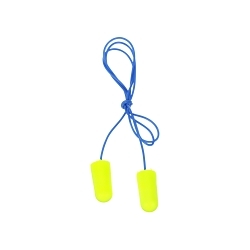 E-A-Rsoftâ„¢ 7000002306 311-1250 Corded Ear Plug, 33 dB Noise Reduction, Tapered Shape, CSA Class AL, Corded Design