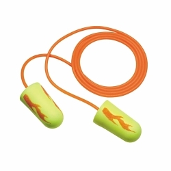 E-A-Rsoftâ„¢ 7000052721 11035 Corded Ear Plug, 33 dB Noise Reduction, Tapered Shape, Corded Design