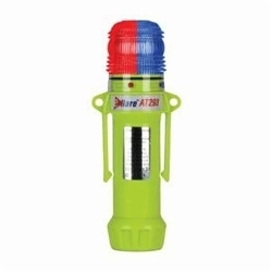 E-flare™ 939-AT293-R/B Dual Flashing Safety and Emergency Beacon, LED Lamp, Blue/Red, ANSI Class 1, NFPA Division 2/Zone 2, PROP65: <warning message>