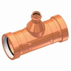 EPC APOLLOXPRESS® 10068048 811-R Reducing Outlet Tee, 2-1/2 x 2-1/2 x 1 in, Solder, Copper, Domestic