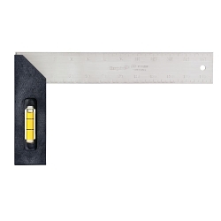 MilwaukeeĀ® EmpireĀ® True BlueĀ® POLYCASTĀ® 120M Try Square, 20 cm L x 5 in W, Steel Blade