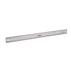 Milwaukee® Empire® 27318 Ruler, Graduations 1/16 in, 18-1/4 in L, Stainless Steel