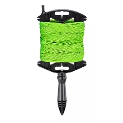 Empire® 39-500G Braided Line With Reel, 0.06 in, 500 ft OAL, Nylon/Plastic