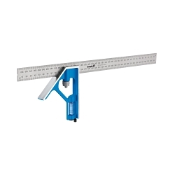 MilwaukeeĀ® EmpireĀ® True BlueĀ® E280M Heavy Duty Professional Combination Square, 40 cm L x 5.31 in W, Stainless Steel Blade