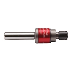 Softsynchro F3150900 Softsynchro® Micro Short Tension/Compression Tap Holder, Straight Shank, ER8 Adapter, M4 Max Tap Capacity