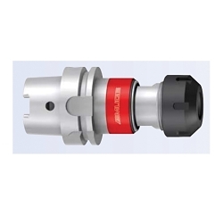 Softsynchro F3150C03.1 Softsynchro® Tension/Compression Tap Holder With Through Coolant, Tapered Shank, HSK-A50 Taper, ER11 Adapter, M8 Max Tap Capacity
