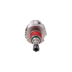 Softsynchro F3150C04.1 Softsynchro® Tension/Compression Tap Holder With Through Coolant, Tapered Shank, HSK-A63 Taper, ER11 Adapter, M8 Max Tap Capacity