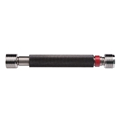 Self-Lock L0100100.1052 SELF-LOCK™ L0100100 Threaded Plug Gage, Metric Measuring System, Go/No Go, M6x0.5, HSS, Bright