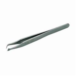 Weller® 15AGS Non-Reflecting Non-Rusting Cutting Tweezer, Oblique Tip, 4.528 in L, Carbon Steel, Anti-Glare Coated