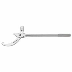Facom® FA-119.3/4 119 Series Adjustable Heavy Duty Hook Spanner Wrench, 12-3/4 in Capacity, 26 in OAL, Federal GGG-W-665C, Alloy Steel, Polished Chrome