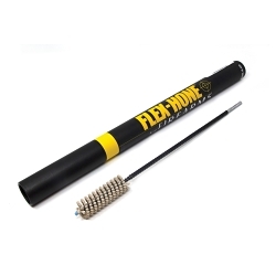 Flex-Hone® 00054 12 ga Shortgun Barrel Chamber Flexible Cylinder Hone, 13/16 in Dia Bore, 2-1/2 in L Abrasive, 12 in OAL, 800 Grit