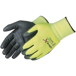 FROGrip 4908HG2XL Durable Glove, 2XL, 18 ga Yarn, Knit Wrist Cuff, Resists: Abrasion/Cut/Puncture/Tear, ANSI Cut-Resistance Level: A2