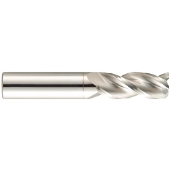 GARR 39713 143R Center Cutting High Performance Single End Mill, 3/8 in Dia Cutter, 0.015 in Corner Radius, 7/8 in Length of Cut, 3 Flutes, 3/8 in Dia Shank, 2-1/2 in OAL, DLC