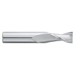 GARR 11020 220M Center Cutting Single End Square End Standard Length End Mill, 3/64 in Dia Cutter, 1/8 in Length of Cut, 2 Flutes, 1/8 in Dia Shank, 1-1/2 in OAL, Uncoated