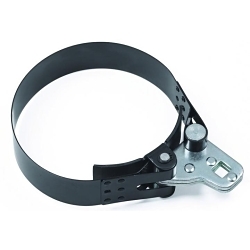 GEARWRENCH® 2320D Heavy Duty Imperial/Metric Oil Filter Wrench, 3-3/4 to 4-1/2 in Capacity, 3-1/2 in L, For Use With 1/2 in Square Drive Tools