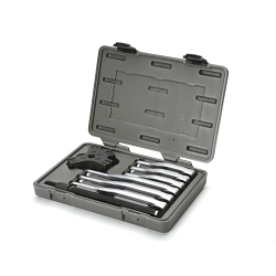 GEARWRENCH® 3628D Long Short Leg Ratcheting Puller, 5 ton Capacity, 2 or 3 Jaws, 6-3/4 in Max Reach, 5 in Max Spread