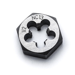 GEARWRENCH® 388735N Hex Ratcheting Die, #4-40 UNC Thread, Carbon Steel