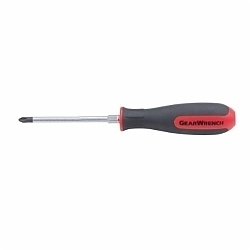 GEARWRENCH® 80007 Screwdriver, #2 Phillips® Point, Steel Shank, 8.7 in OAL, Black Oxide, ASME B107 15