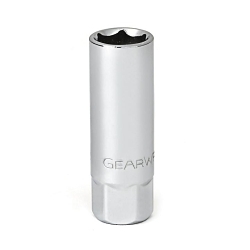 GEARWRENCH® 3931D Magnetic Swivel Spark Plug Socket, 3/8 in, 9/16 in