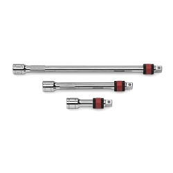 GEARWRENCH® 81003 Locking Socket Extension Set, 1/4 in Drive, 3 Pieces, Polished Chrome