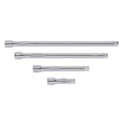 GEARWRENCH® 81201 Wobble Socket Extension Set, 3/8 in Drive, 4 Pieces, Polished Chrome