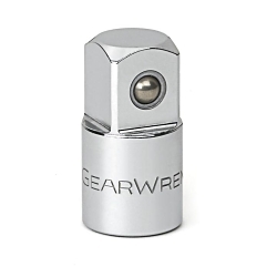 GEARWRENCH® 81355 Standard Drive Adapter, Polished Chrome, 3/4 in Male Drive, 1/2 in Female Drive, Female x Male Adapter