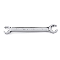 GEARWRENCHĀ® 81680 Double Head Regular Length Flare Nut Wrench, Polished Chrome, 1/4 x 5/16 in Wrench, 5.118 in OAL