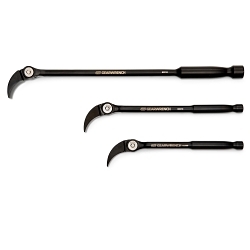 GEARWRENCH® 82301D Pry Bar Set, 3 Pieces, Lengths Included: 8 in, 10 in, 16 in, Cold Rolled Steel