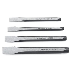 GEARWRENCH® 82308 Chisel Set, Cold Style, 7/16 to 3/4 in Chisel, 4 Chisels, 4 Pieces