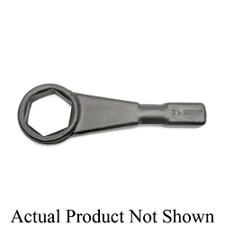 GEARWRENCH® 82322 Slugging Wrench, 1-1/4 in Wrench, US Federal Specification GGG-W-636E, 6 Points, Single End Head, 23/32 in THK Box End, 10-1/4 in OAL, Black Oxide