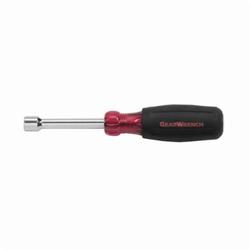 GEARWRENCH® 82752 Nutdriver, 5/16 in, Hollow Shank, Black/Red Cushion Grip Handle