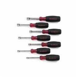 GEARWRENCHĀ® 82764 Full Hollow Shaft Nutdriver Set, 6 to 12 mm, 7 Pieces, 7.33 in OAL, Ergonomic Cushion Grip Handle