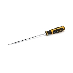 GearWrench® 84018H Full Long Pick, Straight Tip, Tri-Lobe Ergonomic Grip Handle, 9 in OAL