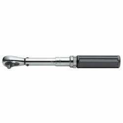 GEARWRENCH® GET IT DONE™ 85051 Micrometer Torque Wrench, 3/8 in Drive, 25 to 250 in-lb, Sealed/Ratcheting/Teardrop Head, 1 in-lb Graduation, 9-1/2 in OAL, ASME B107.14M