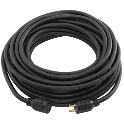 GeneracĀ® Power Systems 6329 Power Cord, 50 ft L Cord, L14-30 Connector, L14-30 Plug, 10 ga, Rubber