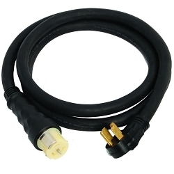 GeneracĀ® 6330 Cord, 10 ft L Cord, NEMA 14-50 Plug, 6 ga, Thermoset